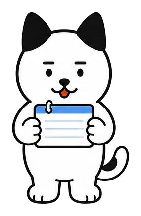 カードを持って紹介するSANCLEキャラクター