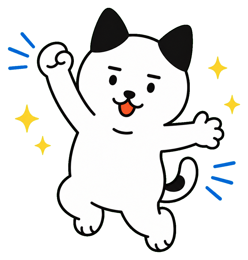 元気に変化を伝えるSANCLEキャラクター